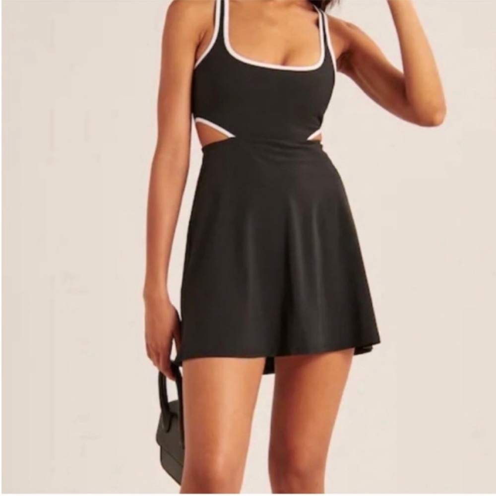 Abercrombie & Fitch Black Mini Dress